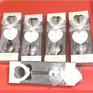 Lot of 5 Tea Diffusers Kate Aspen Heart Shaped